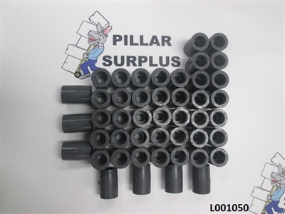 NIBCO 1/2" SxS PVC Sch-80 Socket Coupling (lot of 46) 829-005