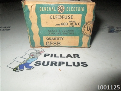 General Electric 30 AMP 600 volt (box of 6) CLF  Fuses GF8B