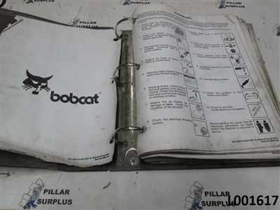 Bobcat 325 Excavator Service Manual S/N 514011001-up