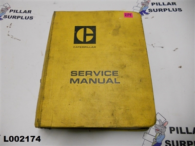 Caterpillar 120G Motor Grader Service Manual 11W, 82V, 87V Form REG01654