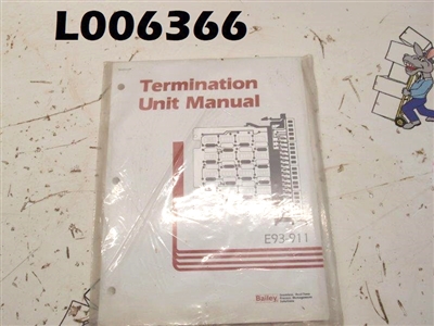 Bailey Termination Unit Manual E93-911