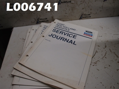LOT OF (5) FORD-NEW HOLLAND-VERSATILE SERVICE JOURNAL 1992