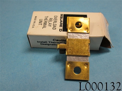 Square D Heater Thermal Overload Relay B8.20