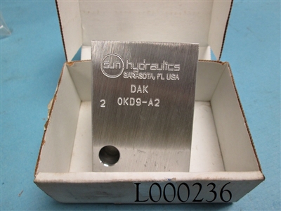 Sun Hydraulics Valve Block DAK