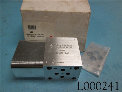 Sun Hydraulics Valve Block EBO