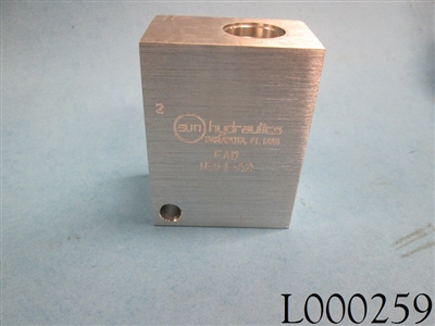 Sun Hydraulics Valve Block FAD