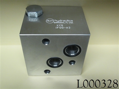 Sun Hydraulics Valve Block XYS & Sun Cartridge CSAD-XXN