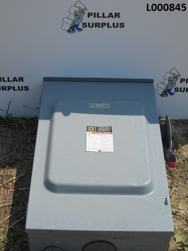 Square D Heavy Duty Safety Switch H364RB