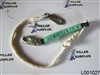 Rose 1/2" Nylon 6ft Lanyard 501017N