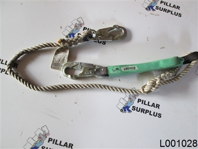 Rose 1/2" Nylon 6ft Lanyard 501017K