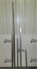Restroom Partition Headrails Assorted Lengths (lot of 5)