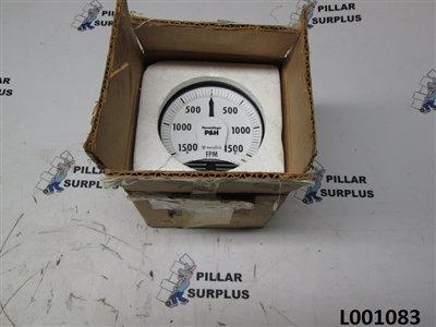 Westinghouse Type KX-241 Style 9-80009 FPM Gauge