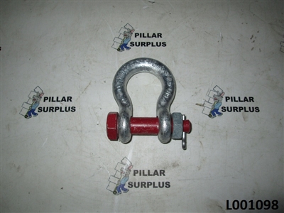 Crosby 5/8" G2130 Bolt Type 3.25 Ton Anchor Shackle 1019490