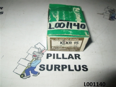 Littelfuse (box of 10) Fuses KLKR15