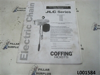 Coffing JLC Series Electric Chain Hoist Manual JLC680-1