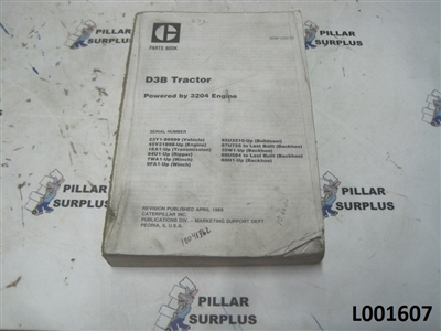 Caterpillar CAT D3B Tractor 3204 Engine Manual SEBP1250-02