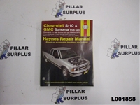 Haynes Repair Book Chevrolet S-10 & GMC Sonoma Pick-Ups 24071