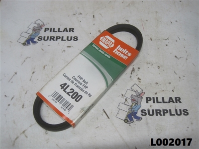 NAPA 1/2" x 20" FHP Belt 4L200