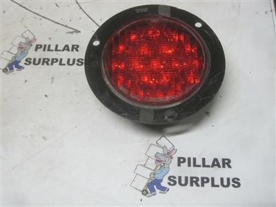 A.L. Lightech 4.5" Round Stop Turn Tail Light with Flange Mount 08255