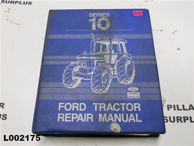 Ford Tractor Repair Manual Volume II SE3870