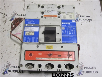 Cutler Hammer Westinghouse Series C Industrial Circuit Breaker/Mining Trip Unit LD3600F