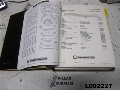 Genuine OEM Caterpillar CAT 966D & 966E Wheel Loader Service Manual SEBU5764-03