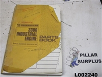 Genuine OEM Caterpillar CAT 3306 Industrial Engine (Engine only) Parts Manual SEBP1200