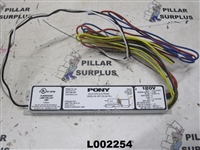 Pony Solid State Electronic Fluorescent Ballast NPY-120-240-T8-L