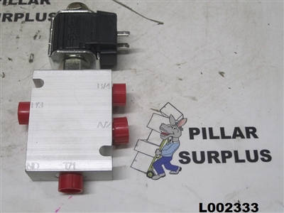 Parker B08-4-A4T Valve Body with DSL-084-BV0833-1 Solenoid Valve