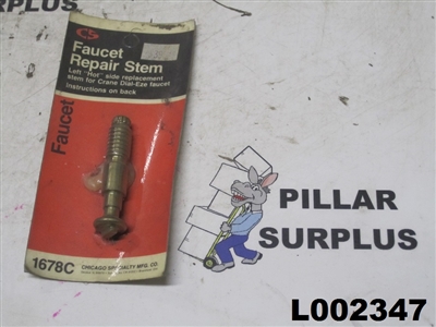 Chicago Specialty Faucet Repair Stem 1678C