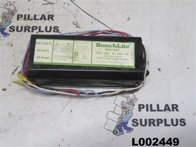 BenchLite Rapid Start Ballast RL-240-1-TP