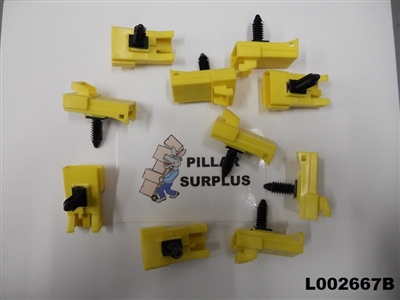 Delphi Automotive 2 Way Yellow Metri-Pack 280 Series Unsealed Male Connector Assembly 15366095 (10 Pack)