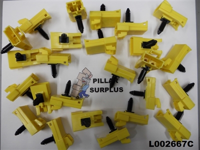 Delphi Automotive 2 Way Yellow Metri-Pack 280 Series Unsealed Male Connector Assembly 15366095 (10 Pack)