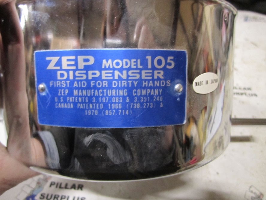 Zep Mfg. Powder Soap Dispenser Model 105