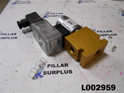 Vickers 20057A Block With 300AA00081A Coil, PWM Controls PVD3DIN & Hirschman B12GDM