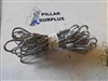 Stainless Steel Wire Rope Lanyard (pack of 25) Loop To Loop 6" Long
