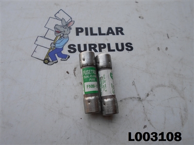 Fusetron 10Amp, 250VAC, Dual Element Midget Fuse(pack of 2)  FNM-10