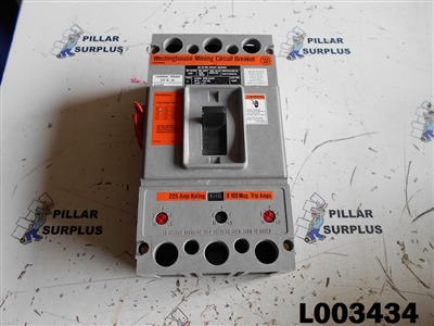 Westinghouse Mining Circuit Breaker 229P069H01