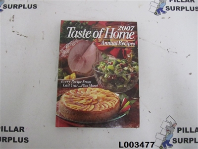 2007 Taste of Home Annual Recipes Cookbook