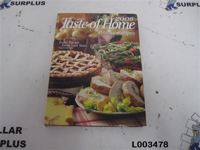 2008 Taste of Home Annual Recipes Cookbook