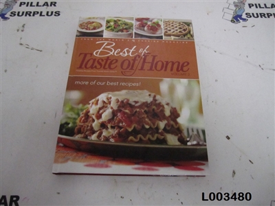 Best of Taste of Home Volume 2 Cookbook