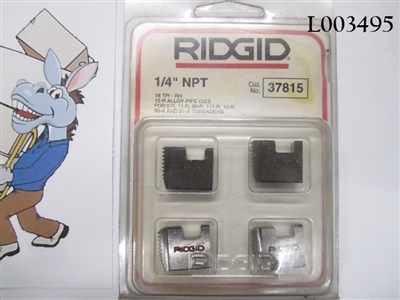 Ridgid 1/4" NPT 37815 (set of 4)