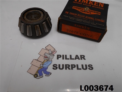 Timken Pinion Bearing Cone 21075