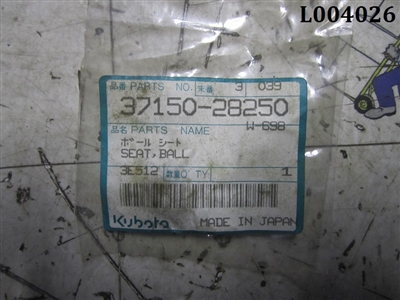 Kubota Ball Seat 371500-28250