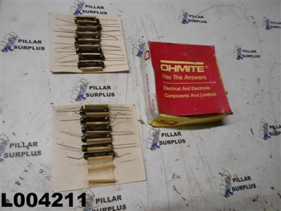 Ohmite (pack of 14) Bracket Mount Resistors B12J25R