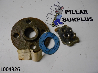 DIN 2566 PN16 Threaded Flange, Tesnit Gasket & Bolts