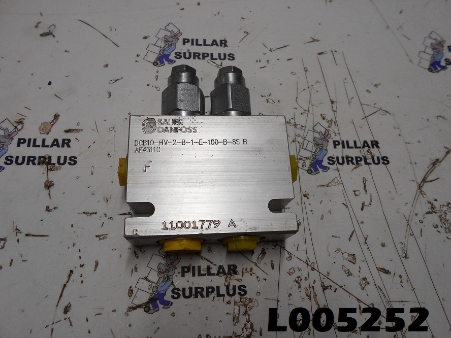 CP450-2L-B-6S-030-0 132489 Sauer Danfoss Hydraulic Block Valve 