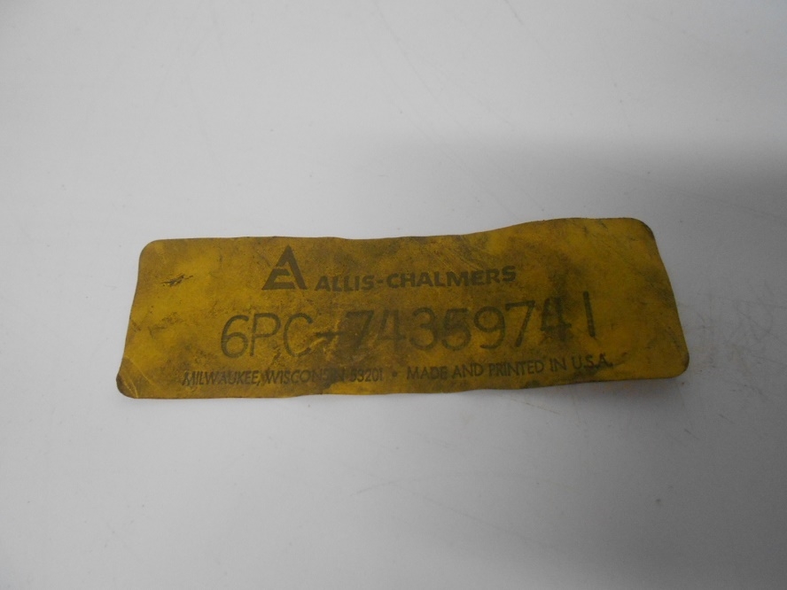 Allis-Chalmers Gasket 74359741