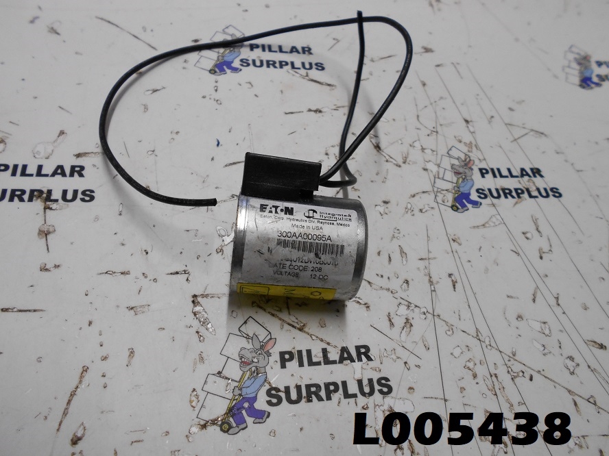 12 VDC 10" Leads FREE SHIPPING NEW Eaton Hydraulics 300AA00229A Solenoid Coil 