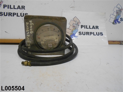 Back Pressure Gauge 15 PSIG